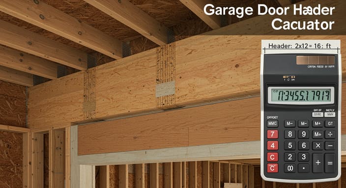  Garage Door Header Calculator
