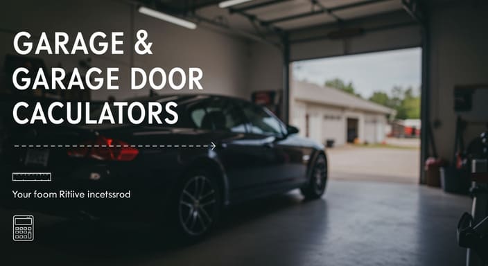 garage and garage door calculators 