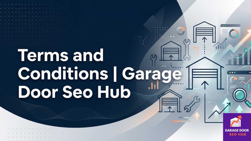 Terms and Conditions Page 